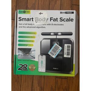 RunStar Smart Scale, Full-Body Scale with 8 Electrodes for BMI 28 Metrics & App